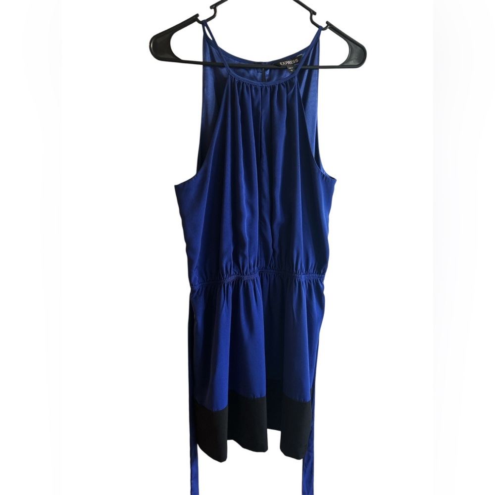 Express Vibrant Blue Dress